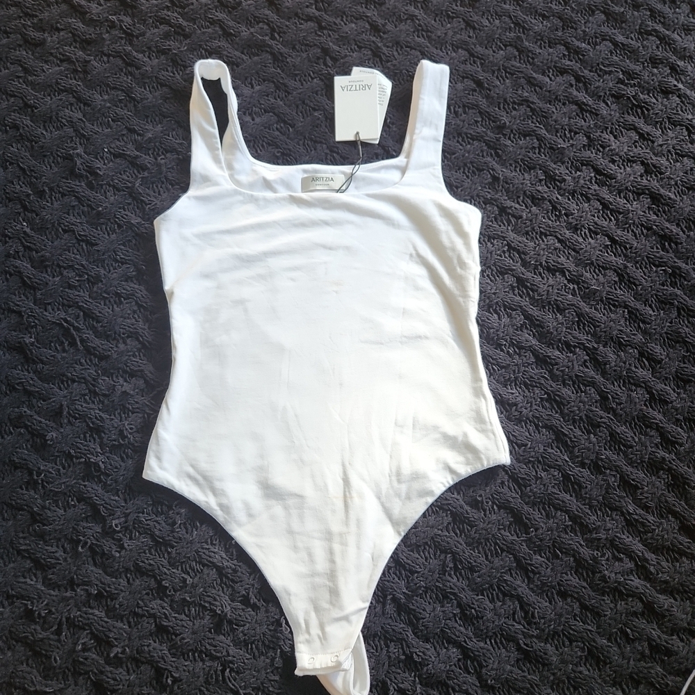 Aritzia White  Bodysuit